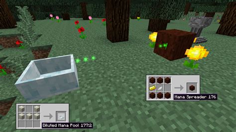 Mana pool botania - Mana is created primarily by Generating Flora (flowers), each of which has a unique way of generating Mana. Mana is stored in Mana Pools and transported by Mana Spreaders . The Wand of the Forest can be used to see how much Mana is present in a Pool. 